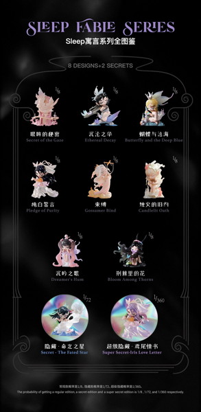 007_52TOYS BLINDBOX SLEEP フェープル シリーズ（1BOX=8個入）