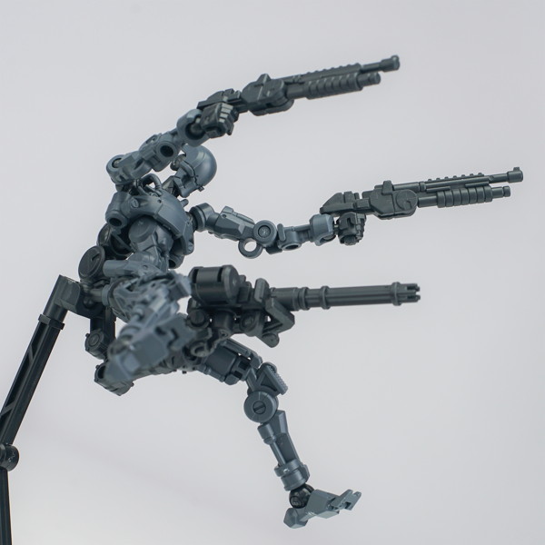 SHEIK MAINLAND 3 min projectシリーズ ゼンティネル 1/18スケールプラスチックモデルキット（グレー）