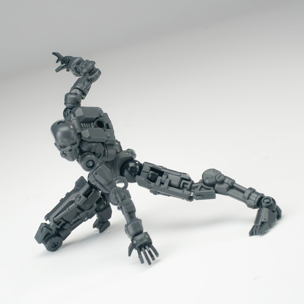 SHEIK MAINLAND 3 min projectシリーズ ゼンティネル 1/18スケールプラスチックモデルキット（シルバー）