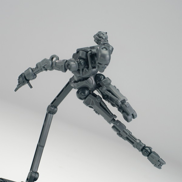SHEIK MAINLAND 3 min projectシリーズ ゼンティネル 1/18スケールプラスチックモデルキット（シルバー）