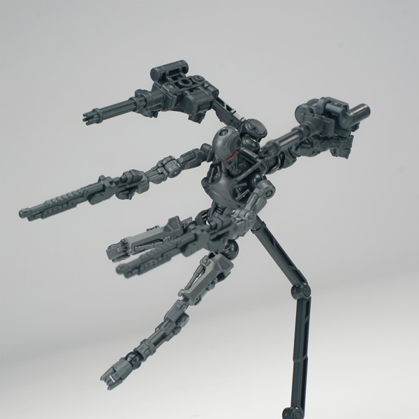 SHEIK MAINLAND 3 min projectシリーズ ゼンティネル 1/18スケールプラスチックモデルキット（シルバー）