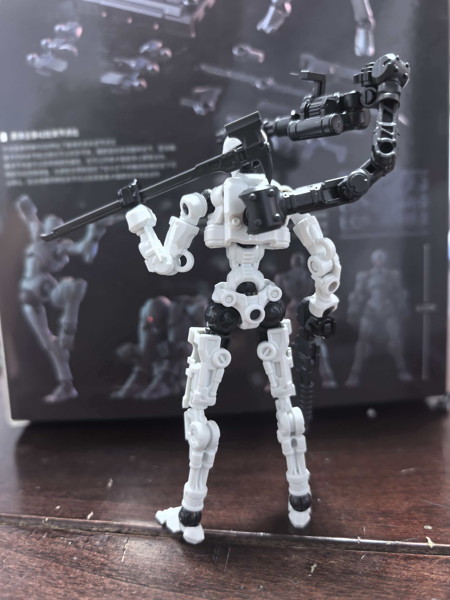 SHEIK MAINLAND 3 min projectシリーズ ゼンティネル 1/18スケールプラスチックモデルキット（ホワイト）
