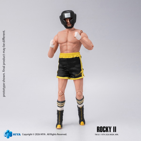 ロッキー2 1/12 アクションフィギュア ロッキー・バルボア （ボクサー版）