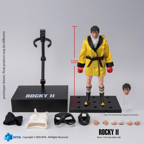 ロッキー2 1/12 アクションフィギュア ロッキー・バルボア （ボクサー版）