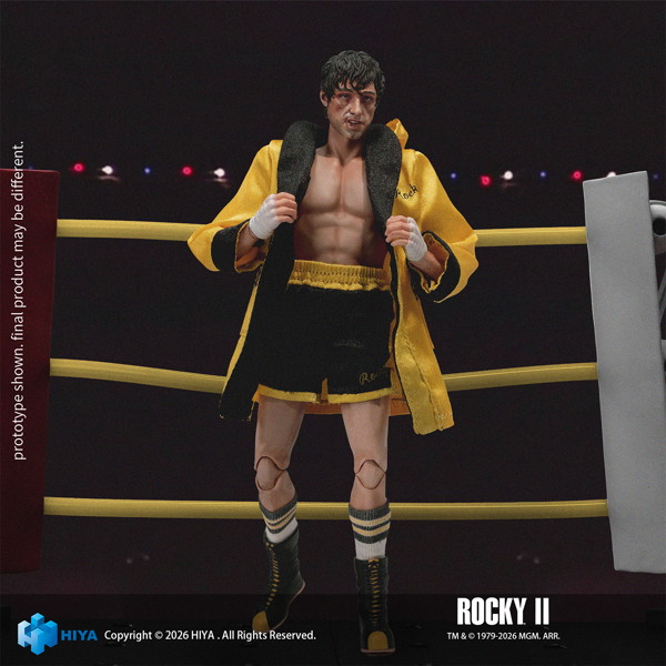 ロッキー2 1/12 アクションフィギュア ロッキー・バルボア （ボクサー版）