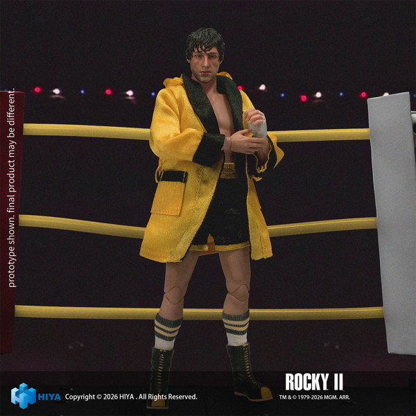 ロッキー2 1/12 アクションフィギュア ロッキー・バルボア （ボクサー版）
