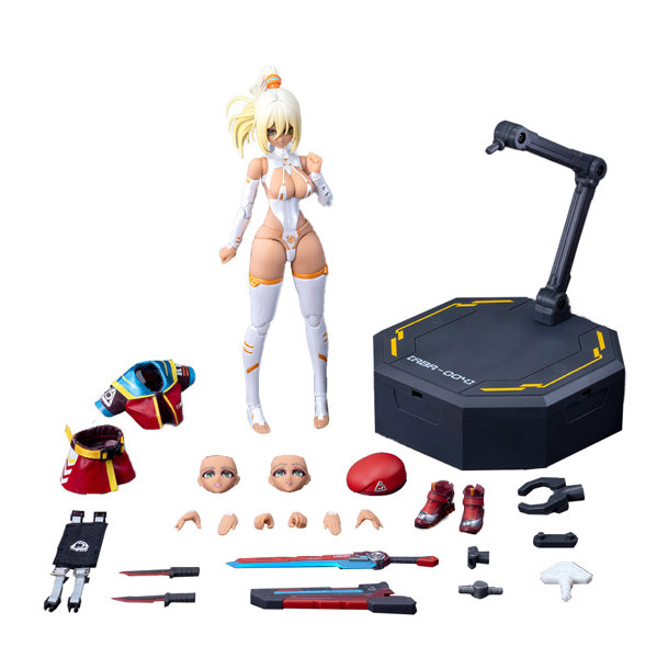 装戦天使（アームド・バトル・エンジェルズ）シリーズ ABA-004 熾電（ブレイズエレクトラ） 1/12スケール可動フィギュアのサムネイル画像
