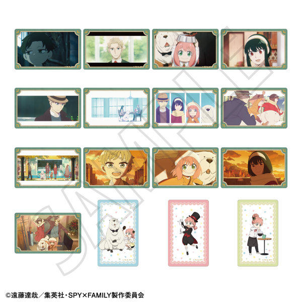 【BOX販売】SPY×FAMILY トレーディングクリアカード（2026年9月版）（1BOX=8個入）