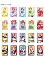 【BOX販売】五等分の花嫁* トレーディングクリアカード（1BOX=10個入）