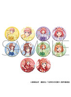【BOX販売】五等分の花嫁* ホロキャラバッジコレクション（1BOX=10個入）