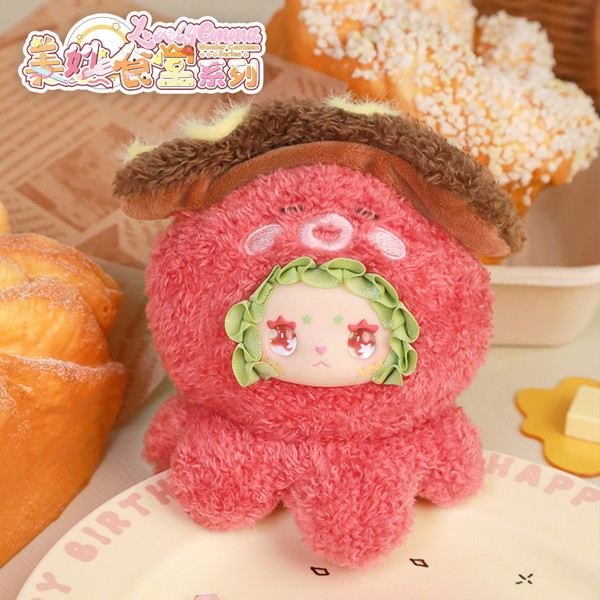 YANCHUANG LOVELY EMMA すてきな食堂シリーズ トレーディングプラッシュ（1BOX=8個入）