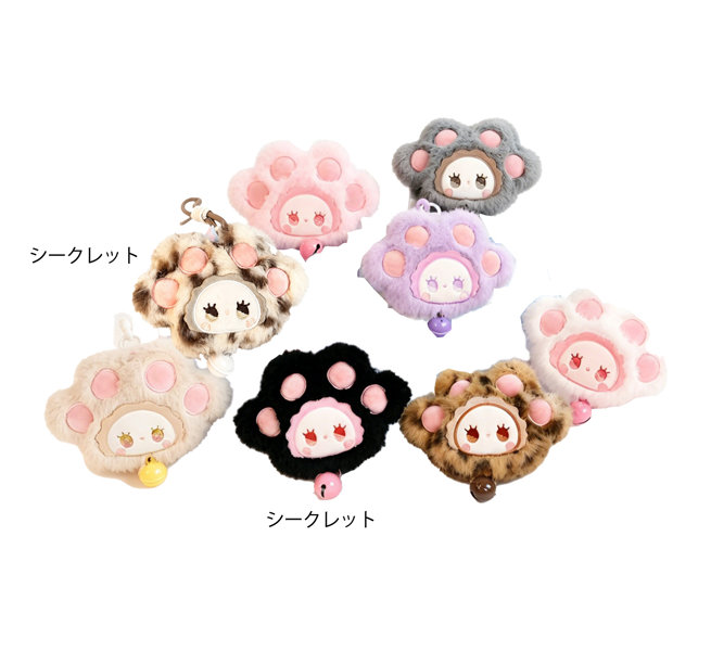 YANCHUANG LOVELY EMMA 肉球ぷにぷにシリーズ トレーディングプラッシュ（1BOX=6個入）のサムネイル画像