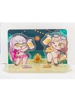 勝利の女神:NIKKE ミニアクリルジオラマ ネオン＆アニス