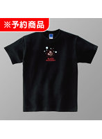海物語 オリジナルTシャツ あわあわブラッククジラッキー（Sサイズ）