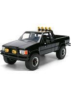 バック・トゥ・ザ・フューチャー 1985 トヨタ SR5 ピックアップ ブラック/スケートボード付