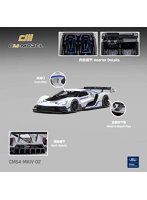 Ford GT Mk IV フローズンホワイト/ソニックブルーパール J-1