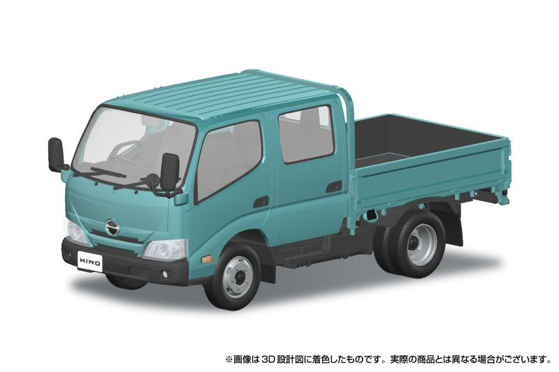 楽プラ スナップキット 1/32 日野 デュトロ ダブルキャブ（ターコイズ） 【31-TE】