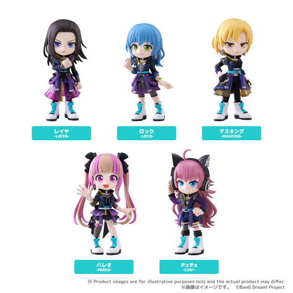 PalVerse BanG Dream！ RAISE A SUILEN （全5種） 1BOX:6個入