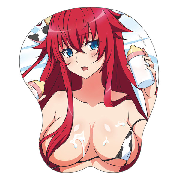 ［ハイスクールD×D HERO］描き下ろし特大マウスパッド（リアス・グレモリー/牛柄ビキニ）