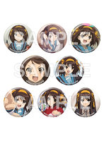 【BOX販売】涼宮ハルヒの消失 ハルヒがいっぱい缶バッジ（1BOX=8個入）