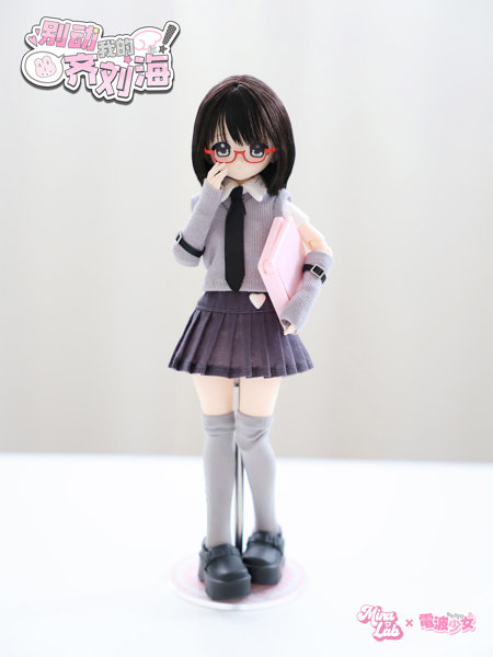 MiraLab×電波少女 前髪触らないで！シリーズ トレーディングドール（描き目）（1BOX=6個入）