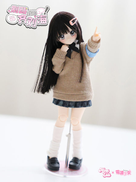MiraLab×電波少女 前髪触らないで！シリーズ トレーディングドール（描き目）（1BOX=6個入）