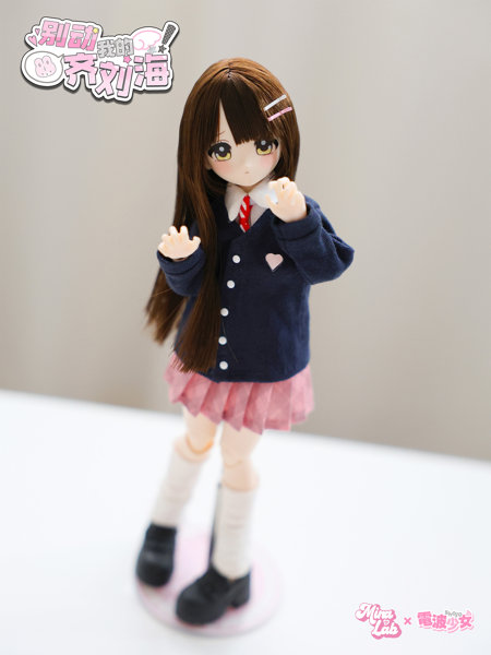 MiraLab×電波少女 前髪触らないで！シリーズ トレーディングドール（描き目）（1BOX=6個入）