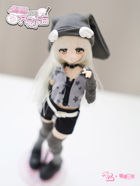 MiraLab×電波少女 前髪触らないで！シリーズ トレーディングドール（描き目）（1BOX=6個入）