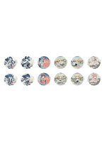 【BOX販売】葛飾北斎×初音ミク Rella 缶バッジ（1BOX=12個入）