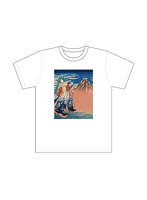 【再販】葛飾北斎×初音ミク iXima Tシャツ 凱風快晴