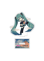 【再販】葛飾北斎×初音ミク iXima ダイカットアクリルスタンド 凱風快晴 ミニキャラ