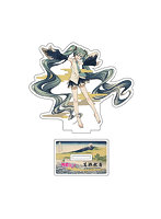 【再販】葛飾北斎×初音ミク iXima ダイカットアクリルスタンド 東海道江尻田子の浦略図