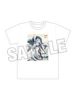葛飾北斎×初音ミク Rella Tシャツ フリーXL 初音ミク 神奈川沖波裏