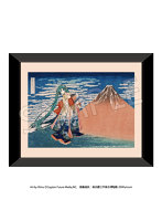 葛飾北斎×初音ミク 複製原画 冨嶽三十六景 凱風快晴