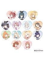 【BOX販売】学園アイドルマスター トレーディングハート缶バッジ Lady Rabbit（1BOX=13個入）
