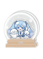 しろたん×雪ミク アクリルジオラマ A