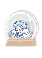 しろたん×雪ミク アクリルジオラマ B