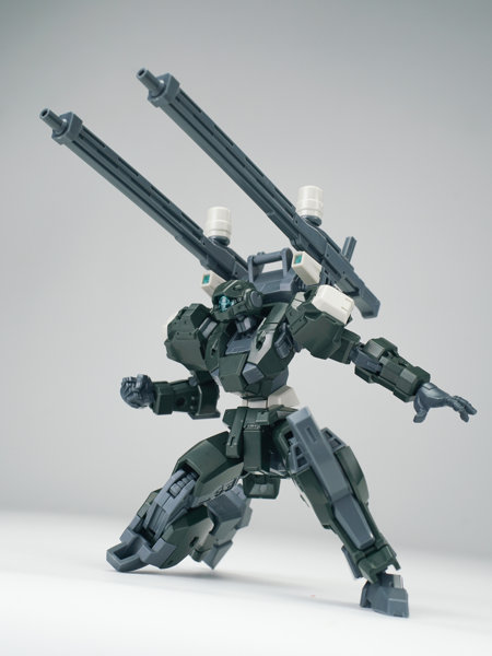 SHEIK MAINLAND ULTRA ACTION TROOPERシリーズ V-gilante（ヴィジラント） 1/144スケールプラスチックモデルキット（グリーン）