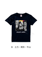 ゴールデンカムイ Tシャツ B 土方・尾形・牛山 Mサイズ