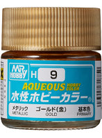 H9J 水性ホビーカラー ゴールド（金）