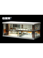 カーディーラーショールーム （Beige/Brown） ライト付