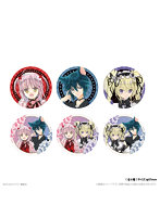 【BOX販売】しゅごキャラ！ 描き下ろし缶バッジ 花なり花やしき（1BOX=6個入）