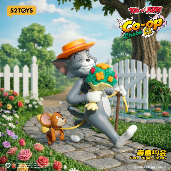 002_52TOYS BLINDBOX トムとジェリー なかよし大作戦（1BOX=8個入）