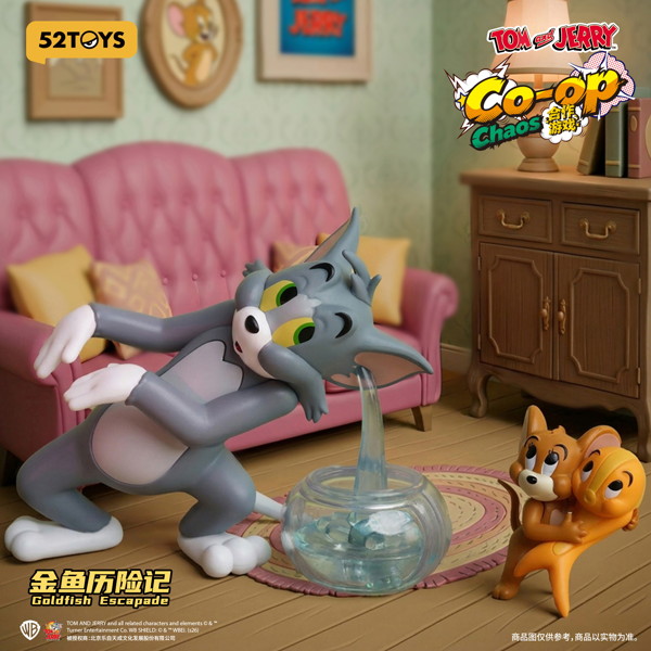 002_52TOYS BLINDBOX トムとジェリー なかよし大作戦（1BOX=8個入）
