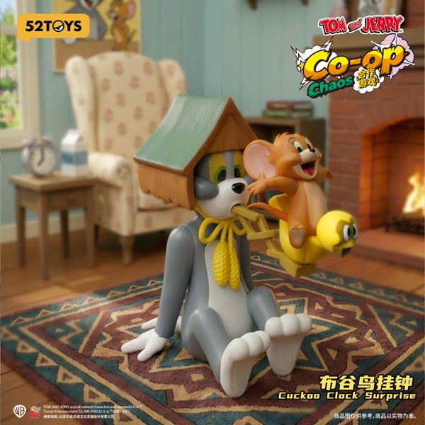 002_52TOYS BLINDBOX トムとジェリー なかよし大作戦（1BOX=8個入）