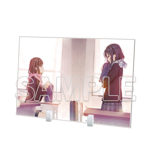 安達としまむら ビッグアクリルプレート B