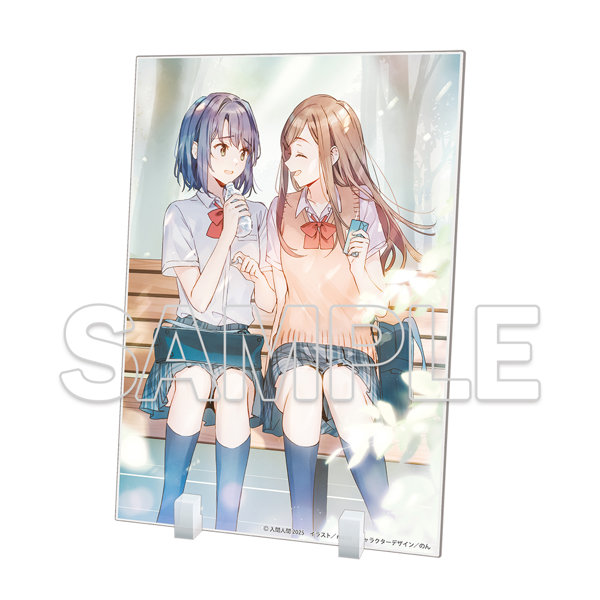 安達としまむら ビッグアクリルプレート C