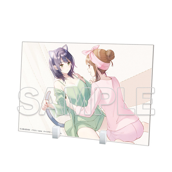 安達としまむら ビッグアクリルプレート E