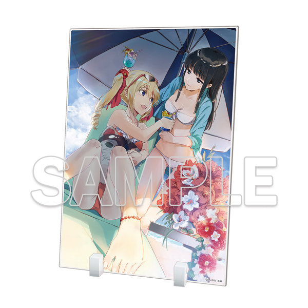 石田可奈画集（3）発売記念 魔法科高校の劣等生 アクリルプレート D