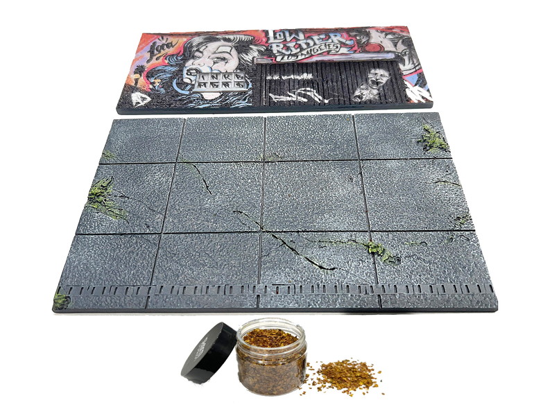1:64 STREET ART DIORAMA - LA LOWRIDER
